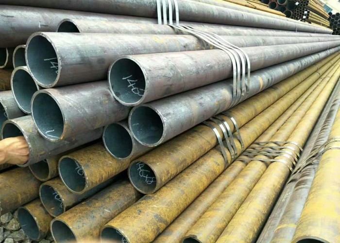 10 Inch Carbon Steel Pipe ASTM ST52 Large Diameter Alloy Type OD 1/2" - 48"