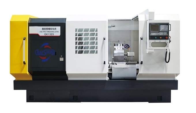 Automatic Oil Country Threading Machine Cnc QK1327 Cnc Oil Country Pipe Screw Threading Lathe
