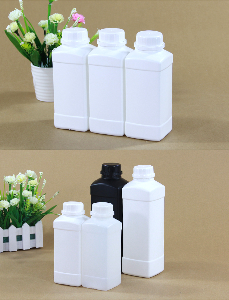HDPE Plastic Pesticide Liquid Fertilizer Bottle Tamper Proof Label Sticker Printing
