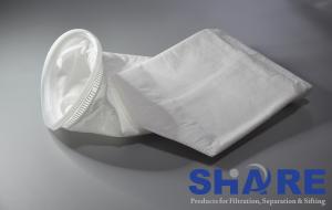 Buy cheap Food Industry 200 Micron Mesh Filter Bags Low Elongation Plain Weave Custom Size product