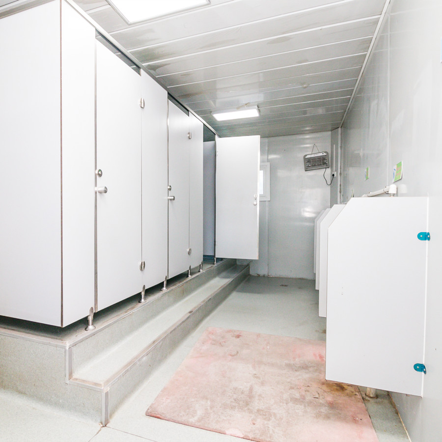 Detachable Prefabricated Container House with Toilet Customized Color OEM/ODM Support