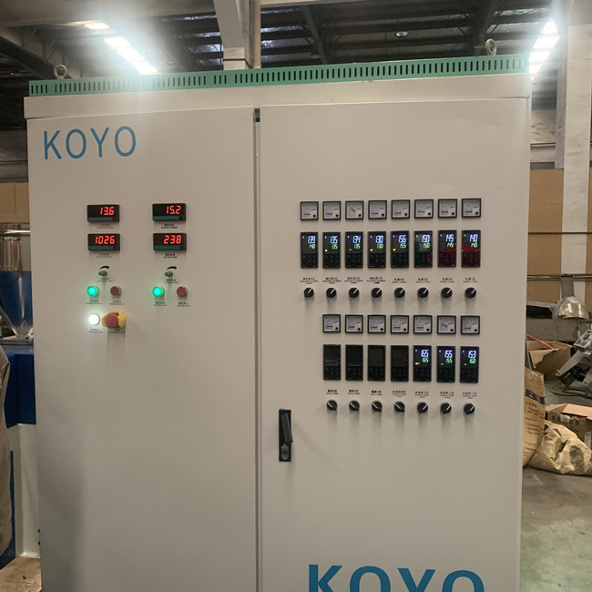 PVC Granules Siemens Motor Spiral Hose Machine PE Pipe Extrusion Line
