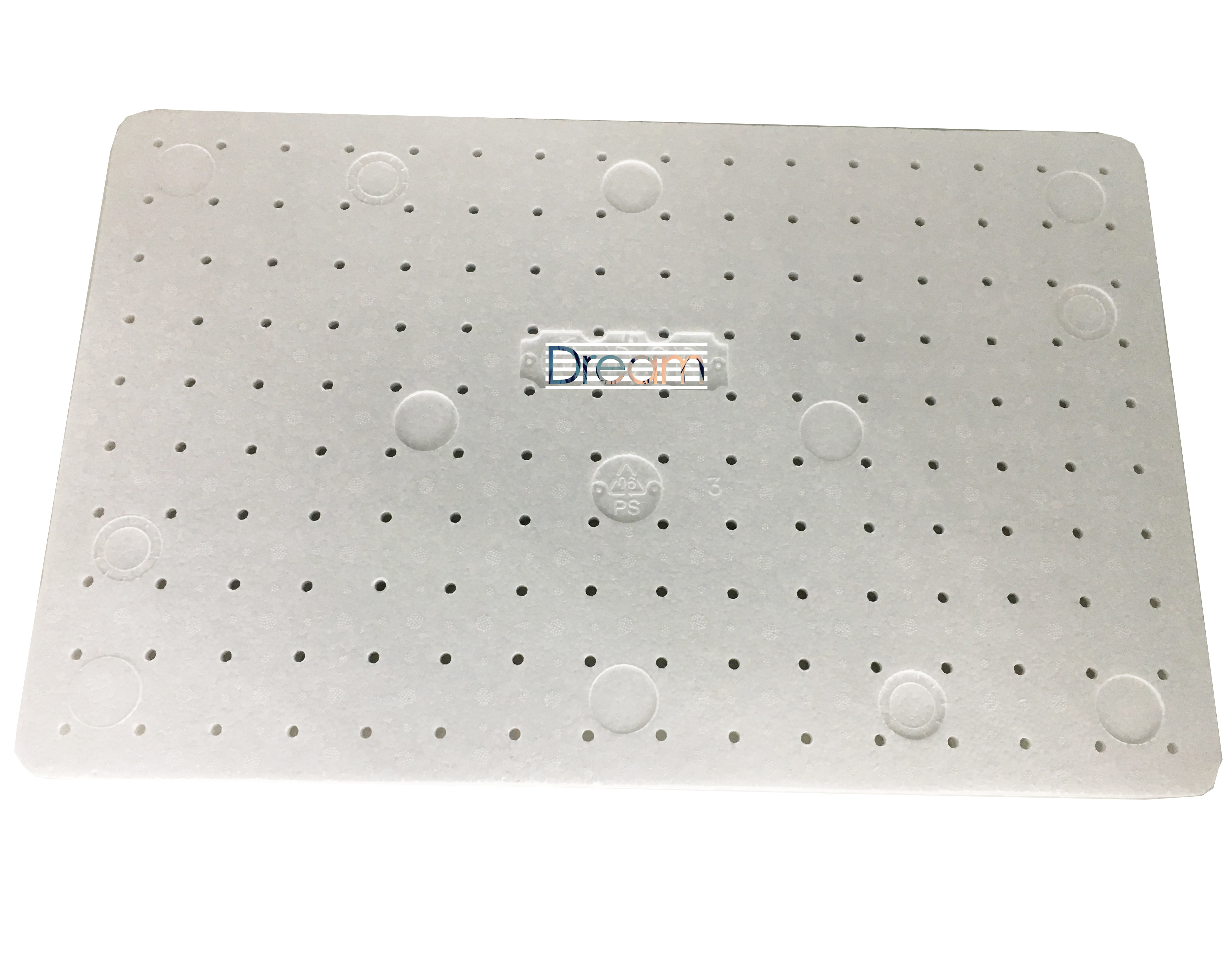 Floating EPS Foam Plastic Seedling Tray Recycled 160 Round Cell Seed Tray