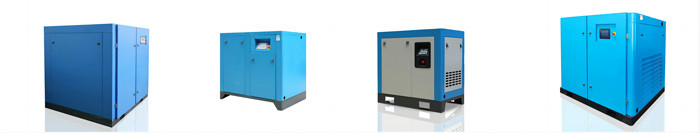 10bar 13bar Fiber Laser Screw Type Air Compressor Tank Mounted Air Compressor