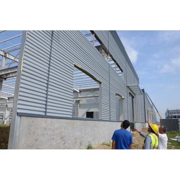 Water Proofing Prefabricated Light Structural Steel Structure Warehouse/Workshop for Sale