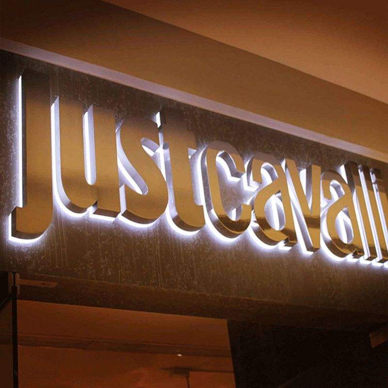 Wholesale Cheapest Made Led Signs 3D Metal Logo Sign Outdoor Backlit Letter Signage
