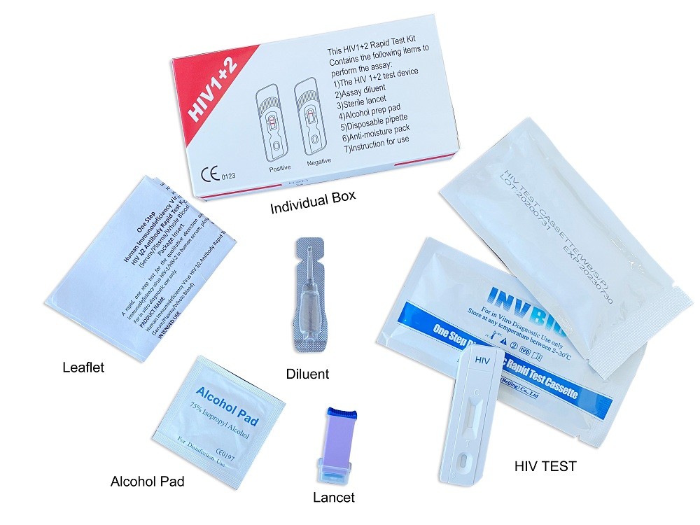Invbio In Home Infectious Disease Rapid Test Kits Hiv Self Test