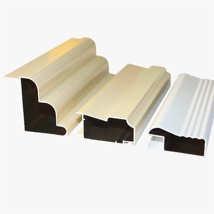 6000 Series Aluminum Window Door Extrusion Profile For Partition Wall Frames