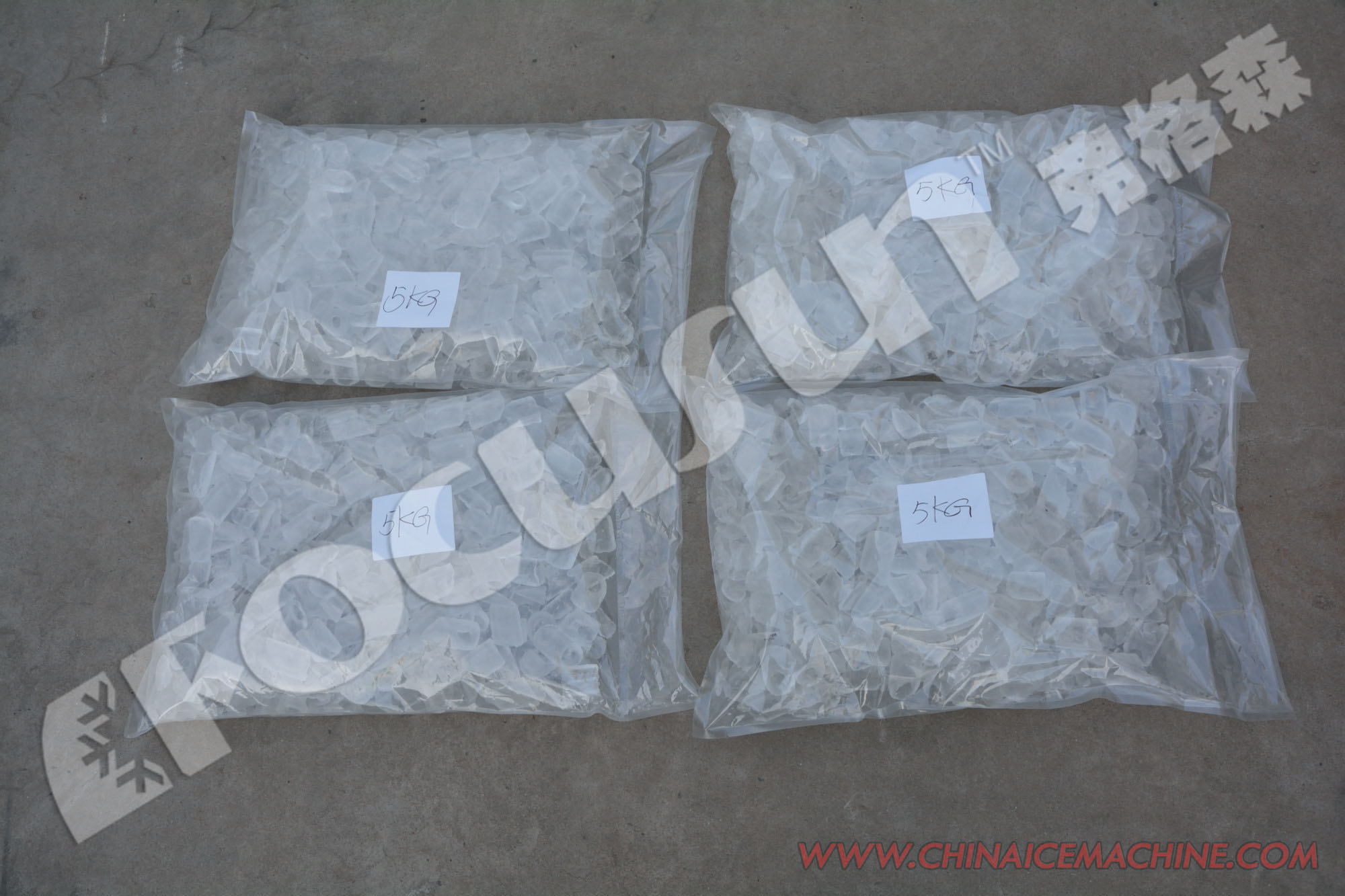 Semi Automatic Ice Packing Machine at 1000kg/hr Speed for Fast and Easy Packaging