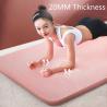 Buy cheap Beginner Gym Pilates Exercise 20mm Widened Lengthened Home Fitness Non Slip NBR from wholesalers
