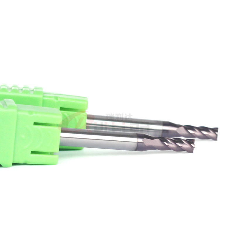 Variable Helix Carbide 4 Flute End Mill For Steel 3mm 3/32"