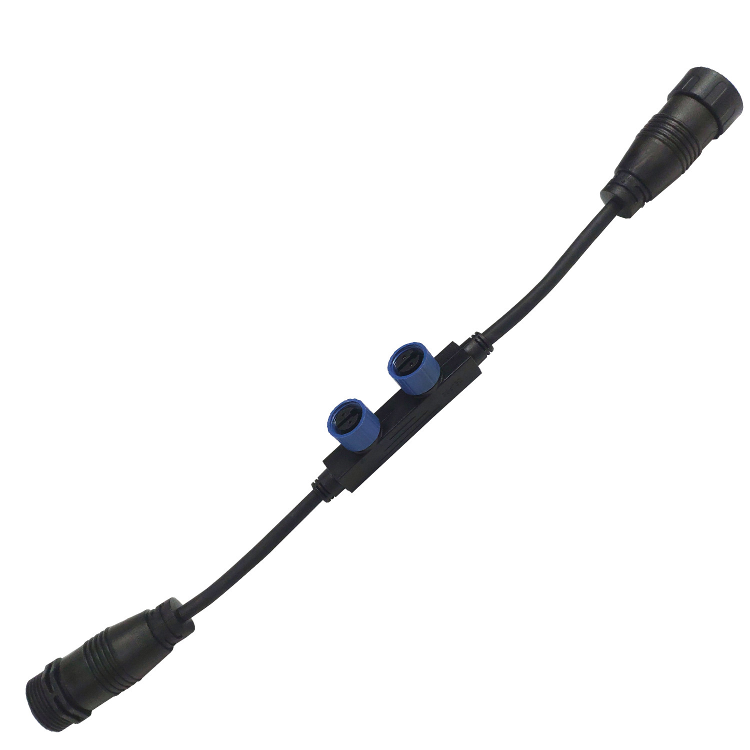 LED Lights Circular F Connectors IP67 Waterproof Plugs 2 Pin 3 Pin