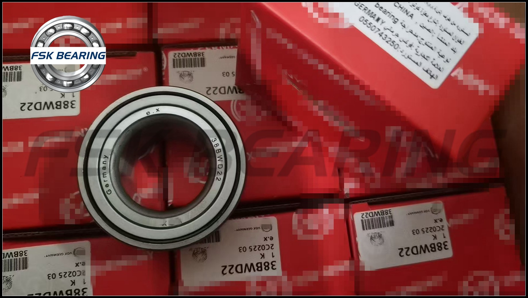 Gcr15 Chrome Steel 38BWD22 Wheel Hub Bearings 38x71x39mm For Toyota Parts