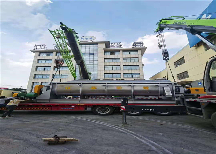 Sludge Dewatering Hollow Paddle Dryer Sticky Material Sludge Drying Equipment