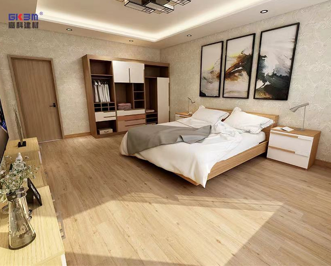 Flax Oak SPC Flooring 4mm GKBM Greenpy SY-W1005 Stone Composite Flooring