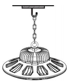 Meanwell driver commercial LED high bay lighting 150w for Pathway/Factory 8