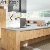 Buy cheap Customized Color Plywood Kitchen Cabinet Fronts In White Wood Laminated Modern from wholesalers