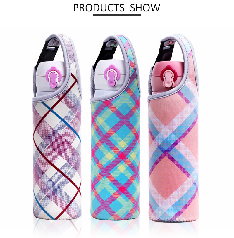 Waterproof Portable Glass Insulated Neoprene Bottle Sleeve Cover