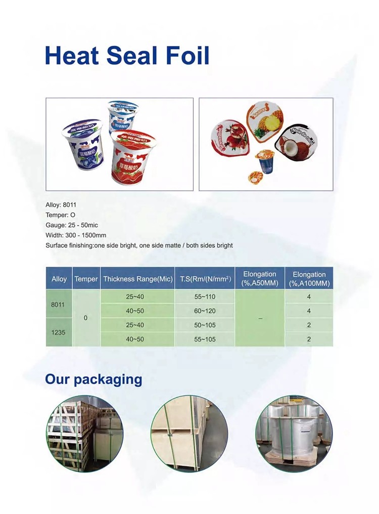 SGS 15 Micron 500mm Width 1050 3003 Aluminum Foil Rolls