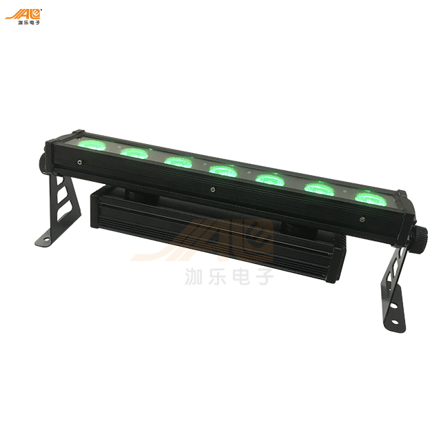 7pcs 30w 4in1 waterproof pixel dot control wash wall bar