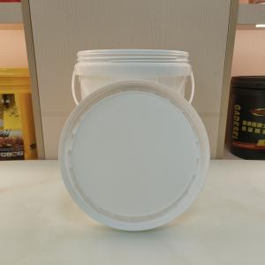 Buy cheap Reusable Recyclable Custom Logo Plastic Buckets With Handles from wholesalers