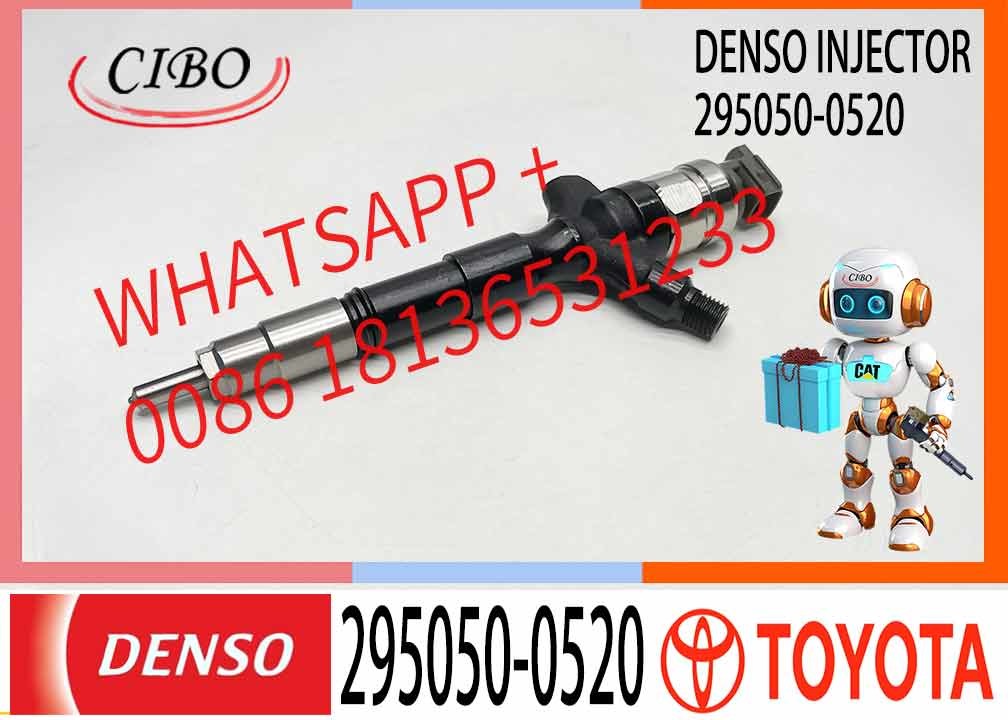 295050-0180 295050-0520 Diesel fuel injector 23670-09350 095000-5440 095000-8290 095000-8220