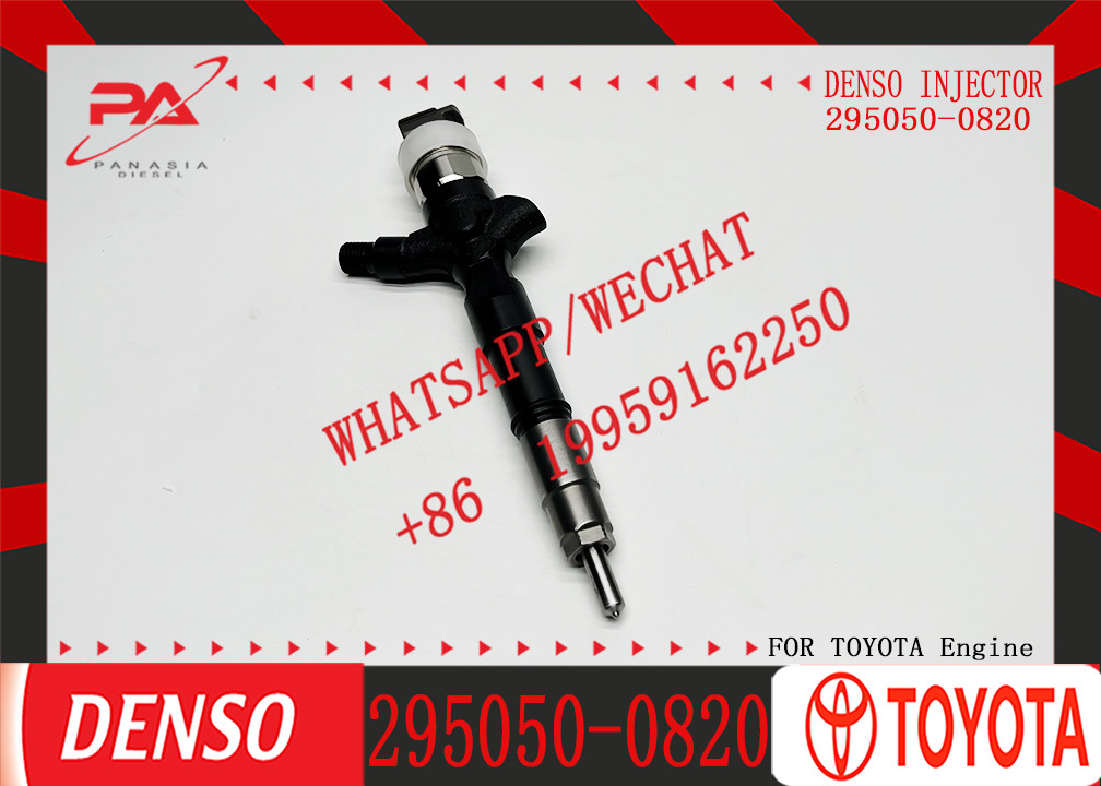 295050-0820 Common Rail Diesel Fuel Injector 23670-30380 295050-0070 for DENSO Toyota Dyna Hiace 23670-39385