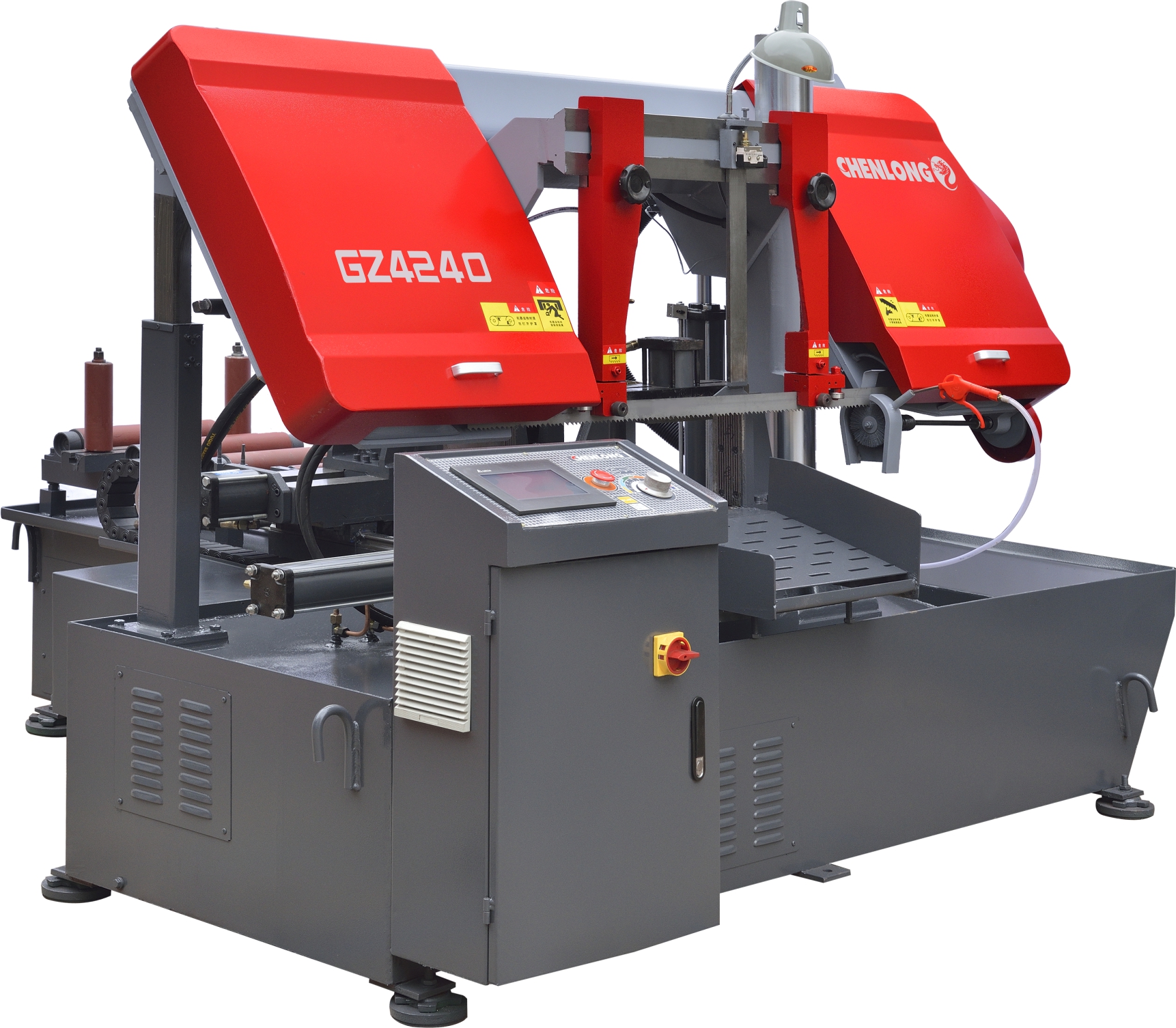 CHENLONG GZ4240 Double Column Fully Automatic Band Saw Machine