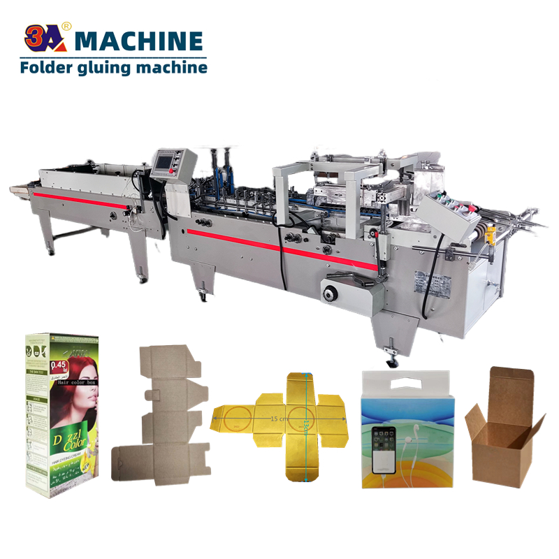 Automatic Box Folding Gluing Machine Accessories for Pasting Machine Box Folder Gluer