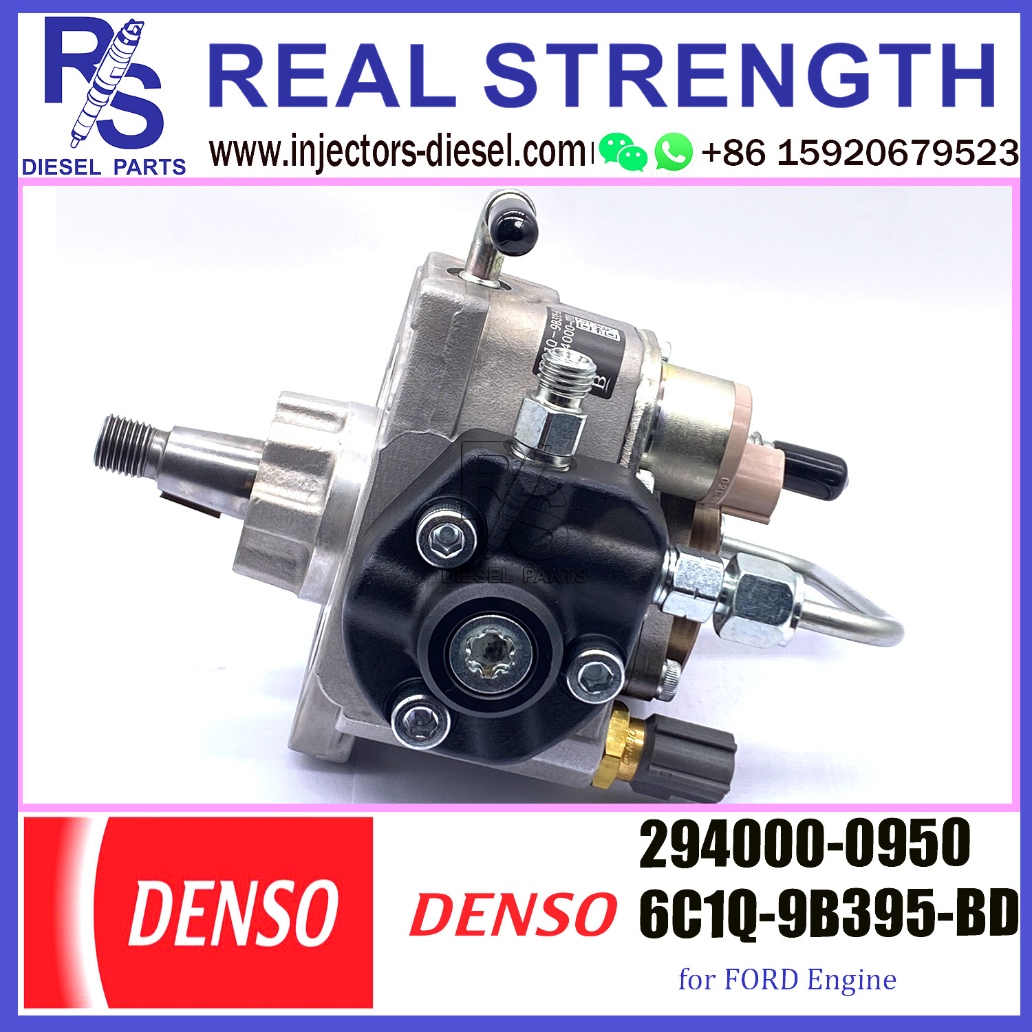 Denso Common Rail Pump 294000-0950 6C1Q-9B395-BD for Ford Transit Land Rover 294000-0950