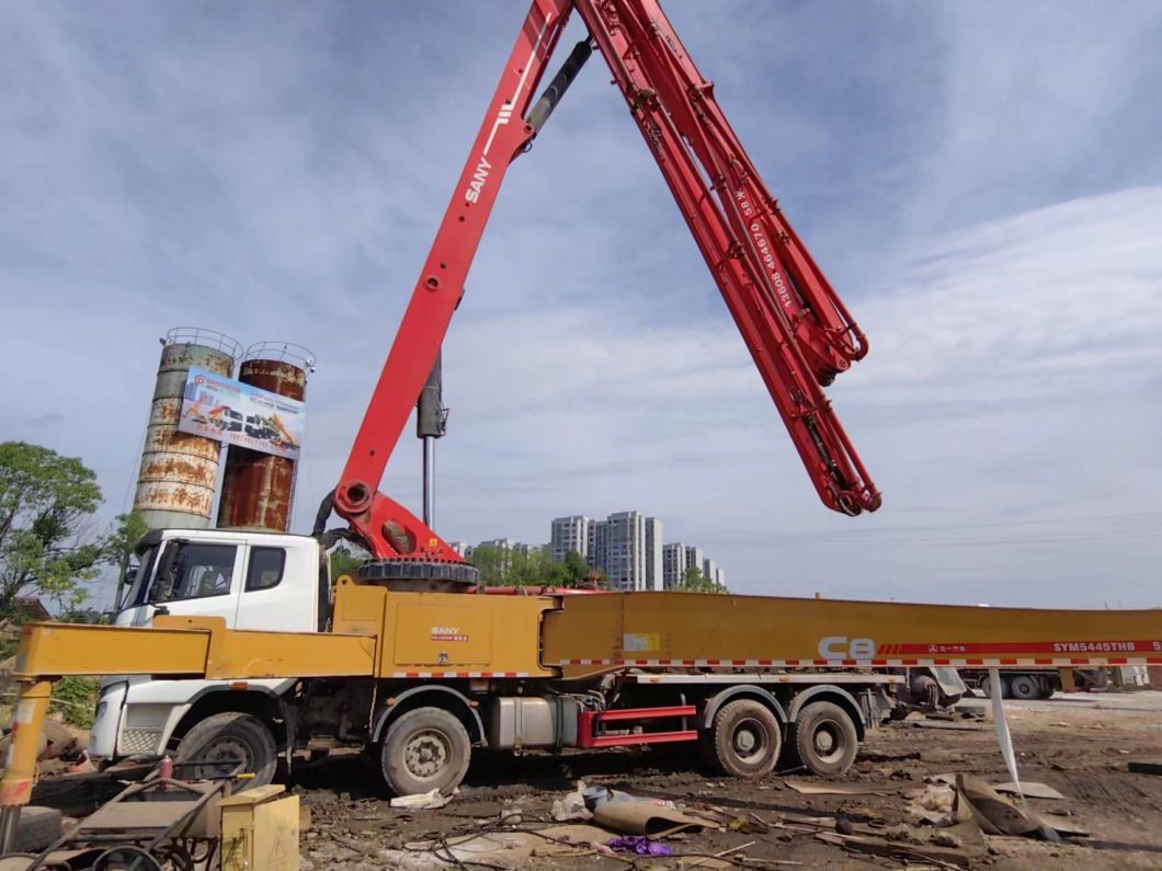 2020 Sy 56m Concrete Boom Pump Machine Equipment Used Concrete Pump Truck