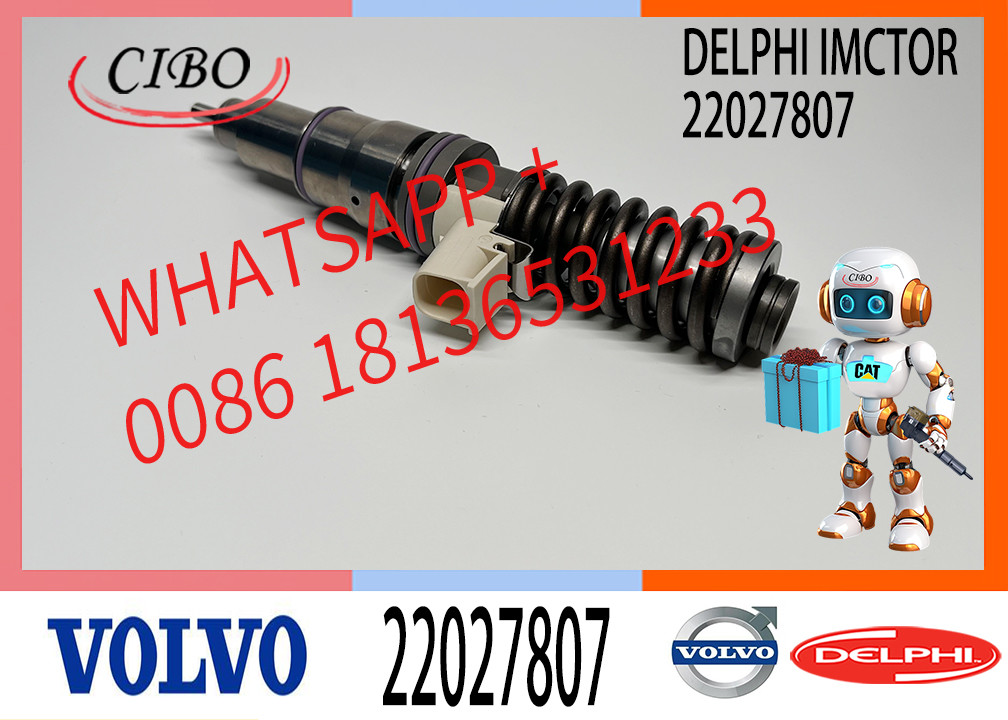 Diesel Fuel Injector Assembly 33800-84700 22027808 22027807 BEBE4B03001 Common Rail Injector Use For VOL-VO Mack Fit Hyundai E3.5