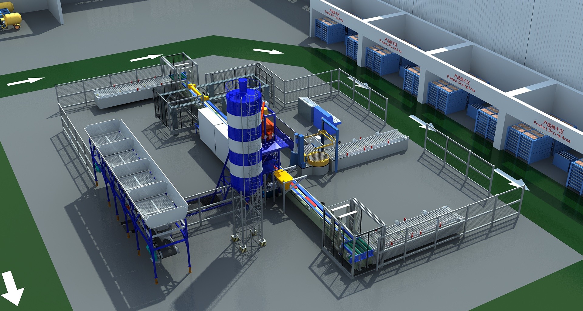 Smooth Face Concrete Sleepers Machine Concrete Fence Panel Production Line