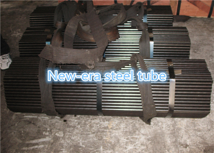 Heat Exchanger Alloy Steel Seamless Pipes Fin Tube Copper Coated Surface GB/T19447