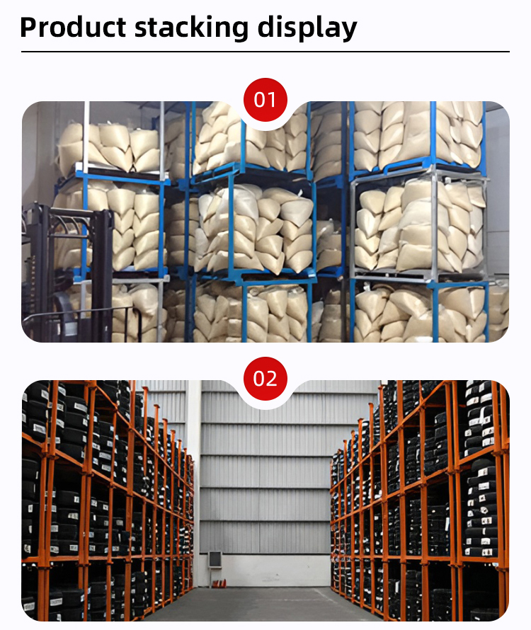 Warehouse Stores Stackable Metal Shelves 200kg Weight Capacity