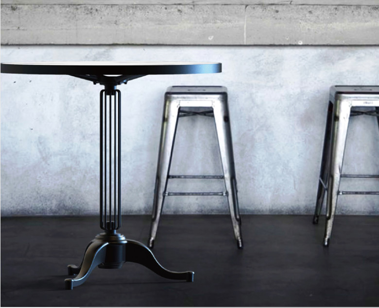 Wholesale Commercial Furniture Cross Table Base Powder Coat Height 28'' Designer Model