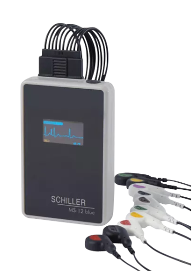 10 lead snap schiller ecg holter cable for MS-12