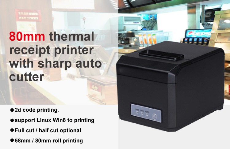 1D 2D Barcode Printer Imprimante Thermique with Thermal Line Technology