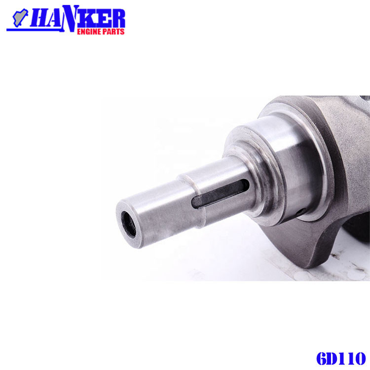 Engine Spare Parts 6D110 Diesel Crankshaft 6138-31-1010