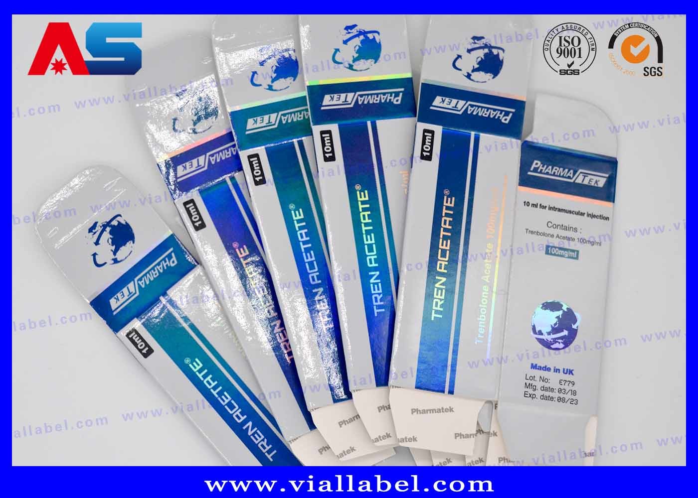 Custom Medication Pill Box / Pharmaceutical Packaging Box Hcg With Plastic Tray And Paper Inserts