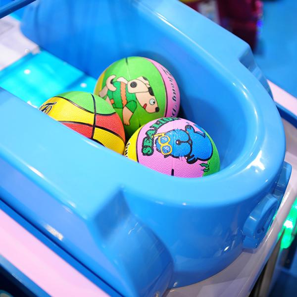 Arcade Mickey Basketball Shooting Game Machine Metal Cabinet Firm And Durable