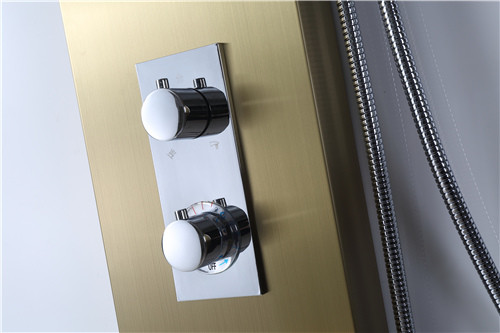 5 Modes Controlled Shower Tower Panel , Bathroom Valore Shower Panel Anti Finger Print
