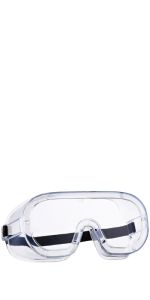 NoCry Protective Non-Vented Safety Goggles