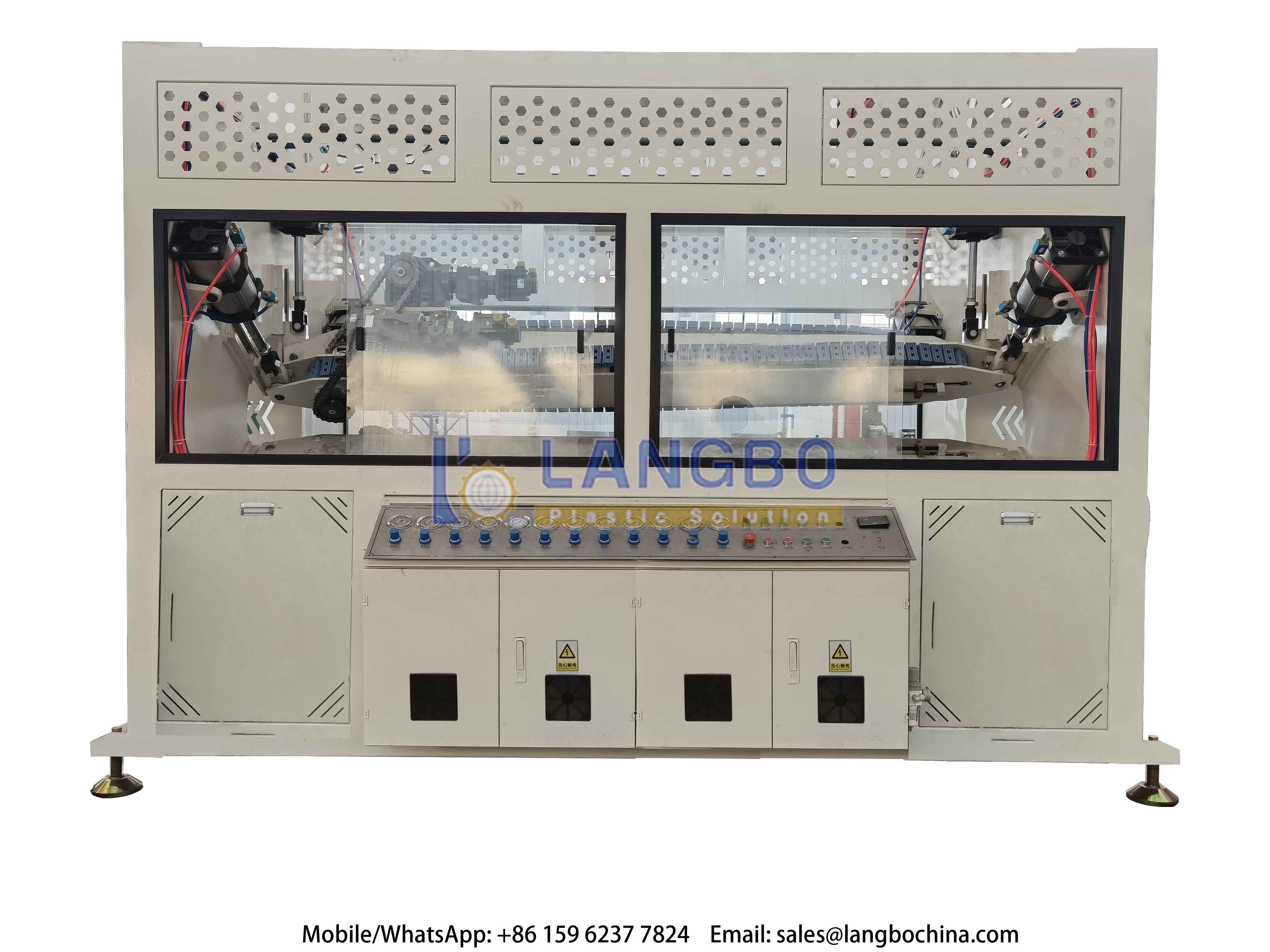 High Output Long Working Lifetime Precision Extrusion Line For PVC Double Cavity Pipes