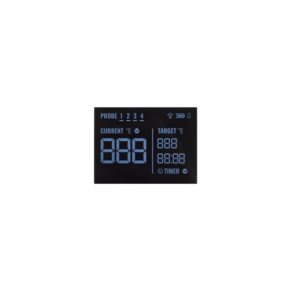 VA Negative Display Segment LCD Screen | Custom Monochrome LCD Display