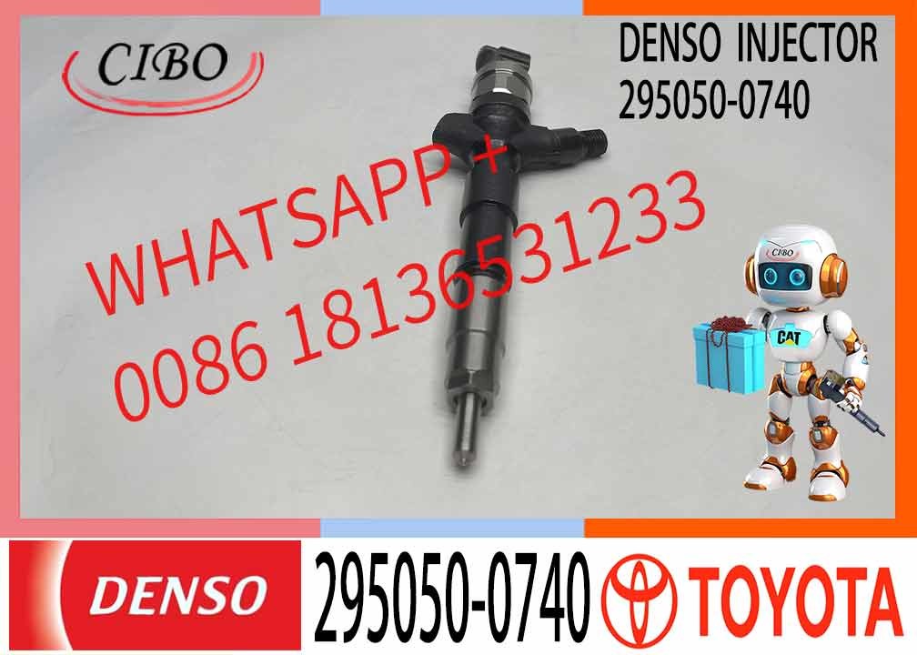 295050-0740/295050-0620 Original Brand New Quality diesel Fuel System Parts Fuel Injector Diesel Injector Excavator 23670-30420