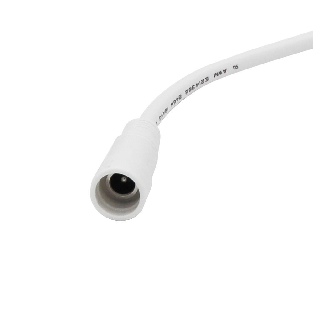 Customizable Male To Female DC Power Cable With Jack Socket Connector