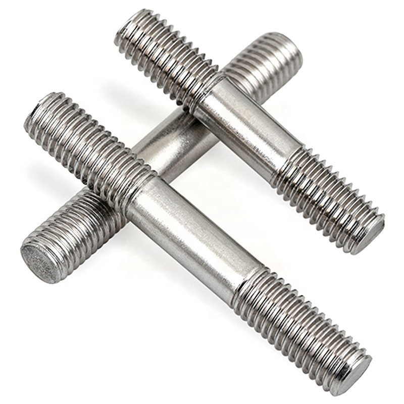 ASTM A193 Grade Uns S32750 S32760 Metric Studs b1 1.25d for Duplex Stainless Steel AISI 2507 F53 F55 Double End Bolt