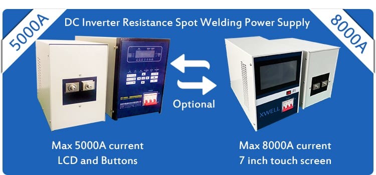 Single Sided Battery Pack Welding Machine 4000W Power MCU Control
