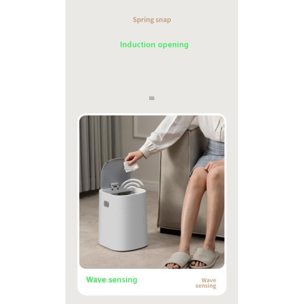 Factory Price Hot Sale Smart Infrared Motion Sensor Rubbish Waste Bin Smart Waste Bin Automatic Packing Automatic Lid